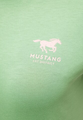 MUSTANG Shirt in Grün