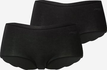 SLOGGI Дамски бикини 'ZERO Modal 2.0 H' в черно: отпред