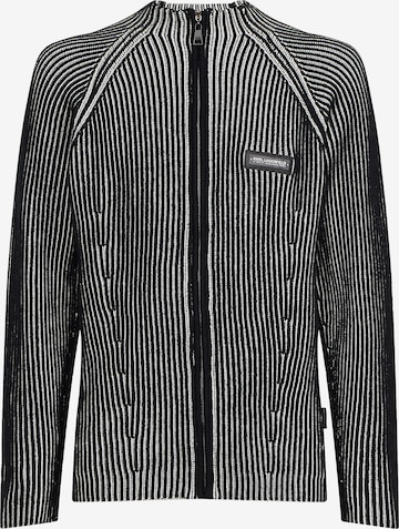 Karl Lagerfeld Knit cardigan in Black: front