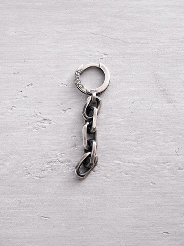 REYTEL Earring 'CHAIN' in Silver: front