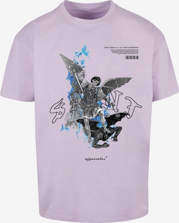 MJ Gonzales T-shirt 'Saint' i lila: framsida