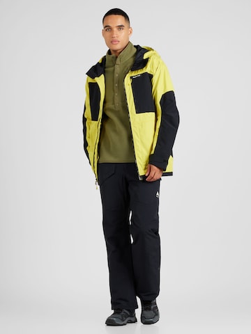 Veste de sport BURTON en jaune