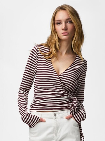 PIECES Shirts i rød: forside