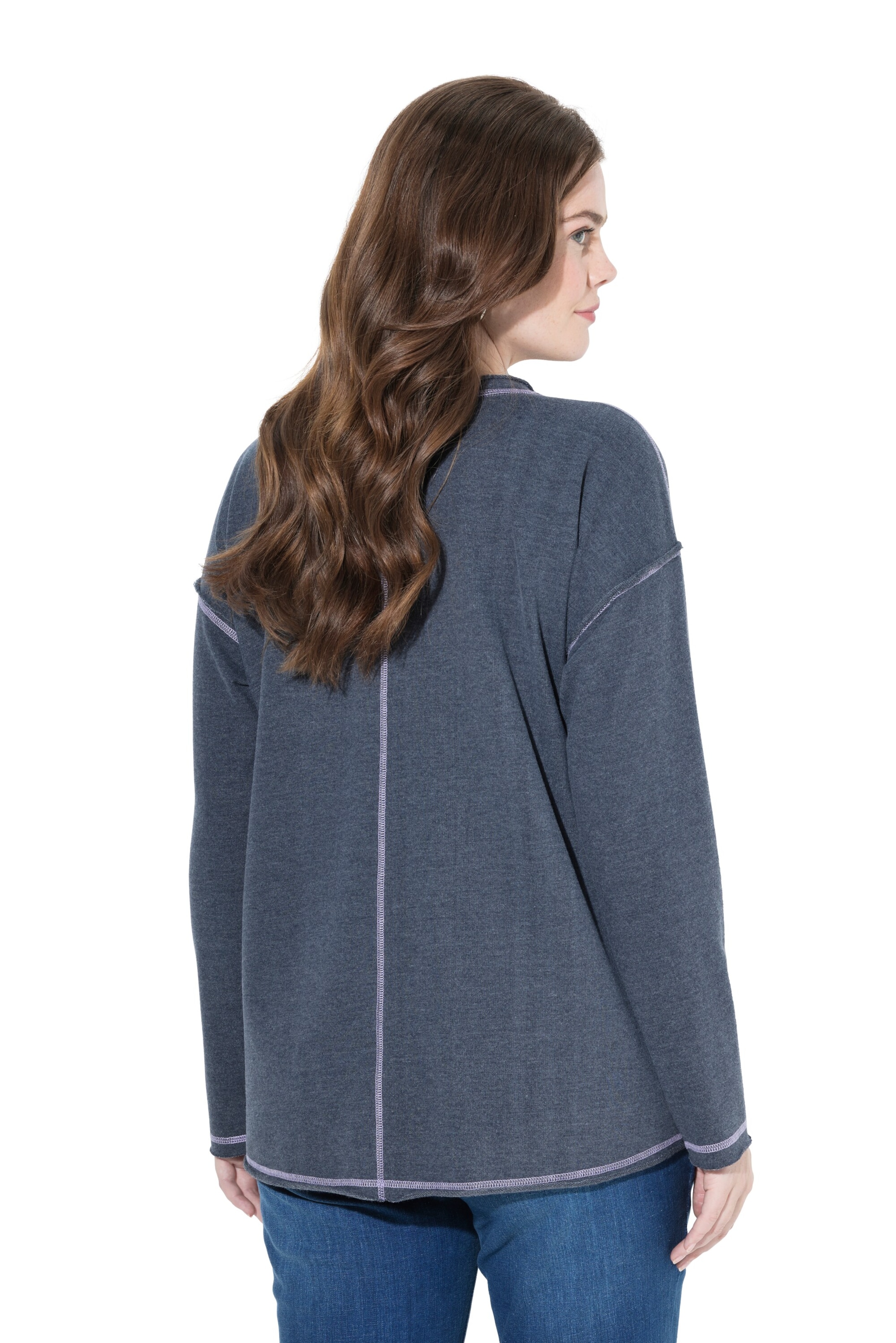 Ulla Popken Свитшот 'Housto' в Синий