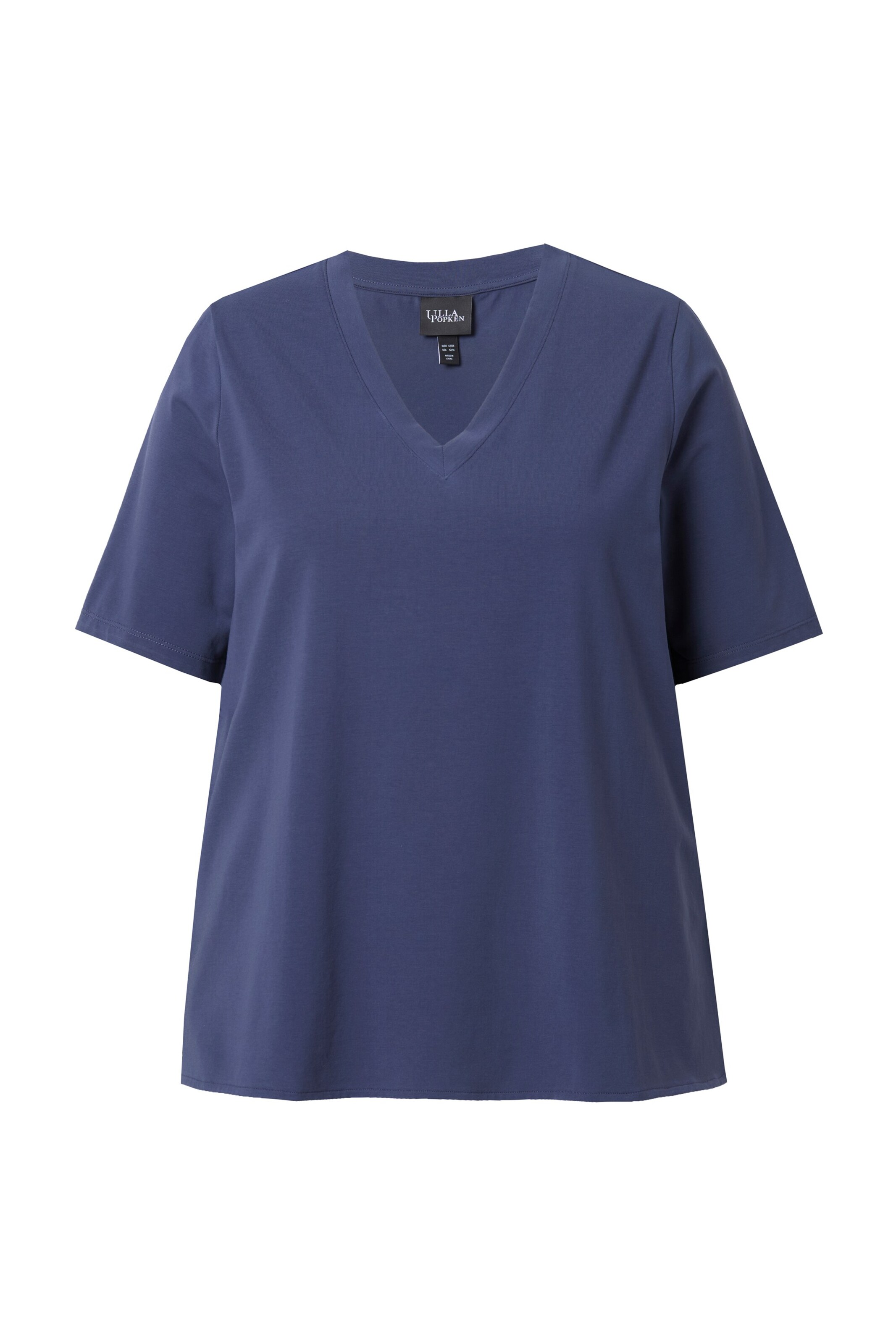 Ulla Popken Shirt in Blauw: voorkant