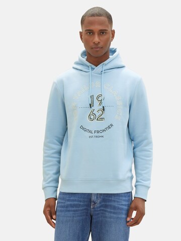 TOM TAILOR Sweatshirt in Blue: front