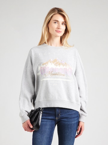 BOSS Sweatshirt 'C_Eland_2' in Grey: front