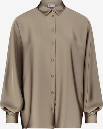 Vera Mont Blouse in Bruin: voorkant