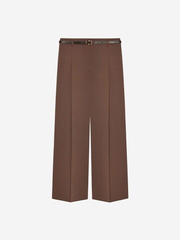 Dilvin Wide leg Pants 'Hose' in Brown: front