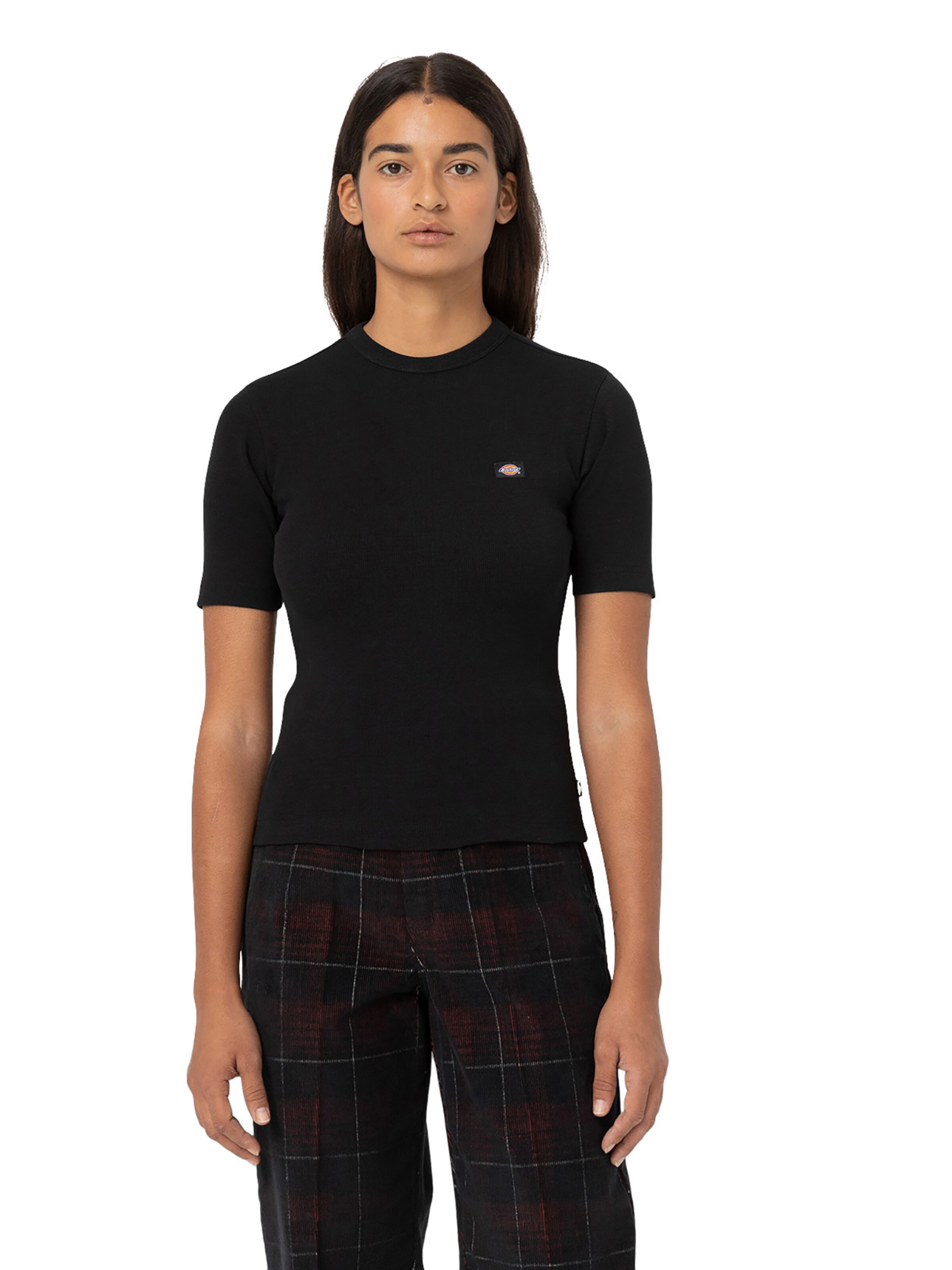 DICKIES Футболка в Черный: спереди