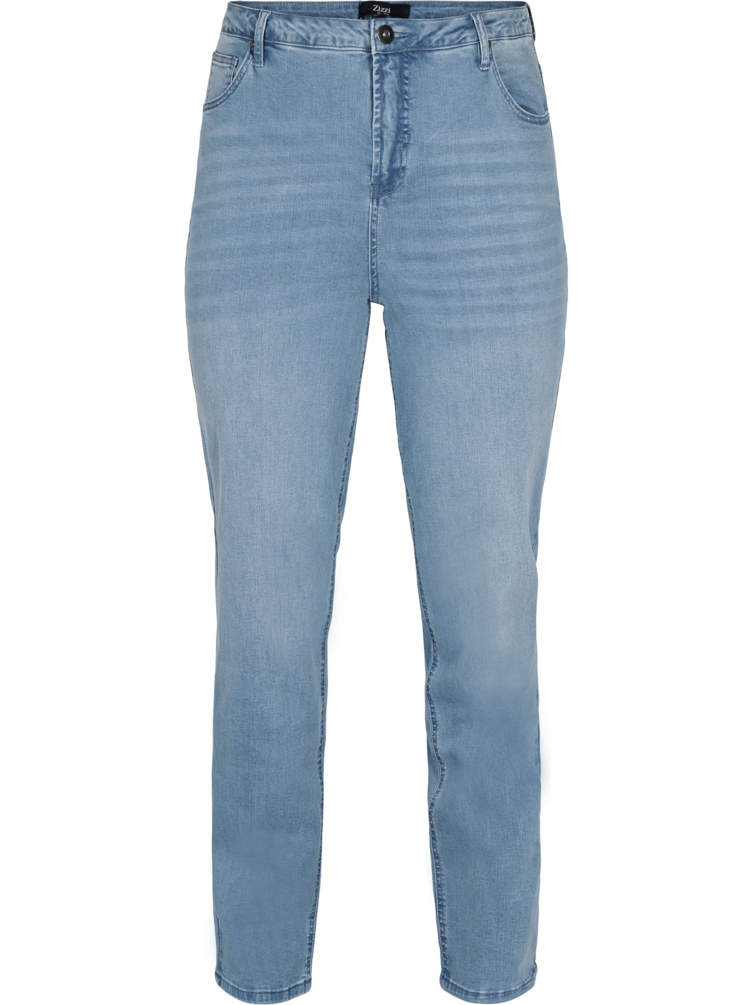 Donna Abbigliamento Zizzi Jeans STRAIGHT in Blu Chiaro 