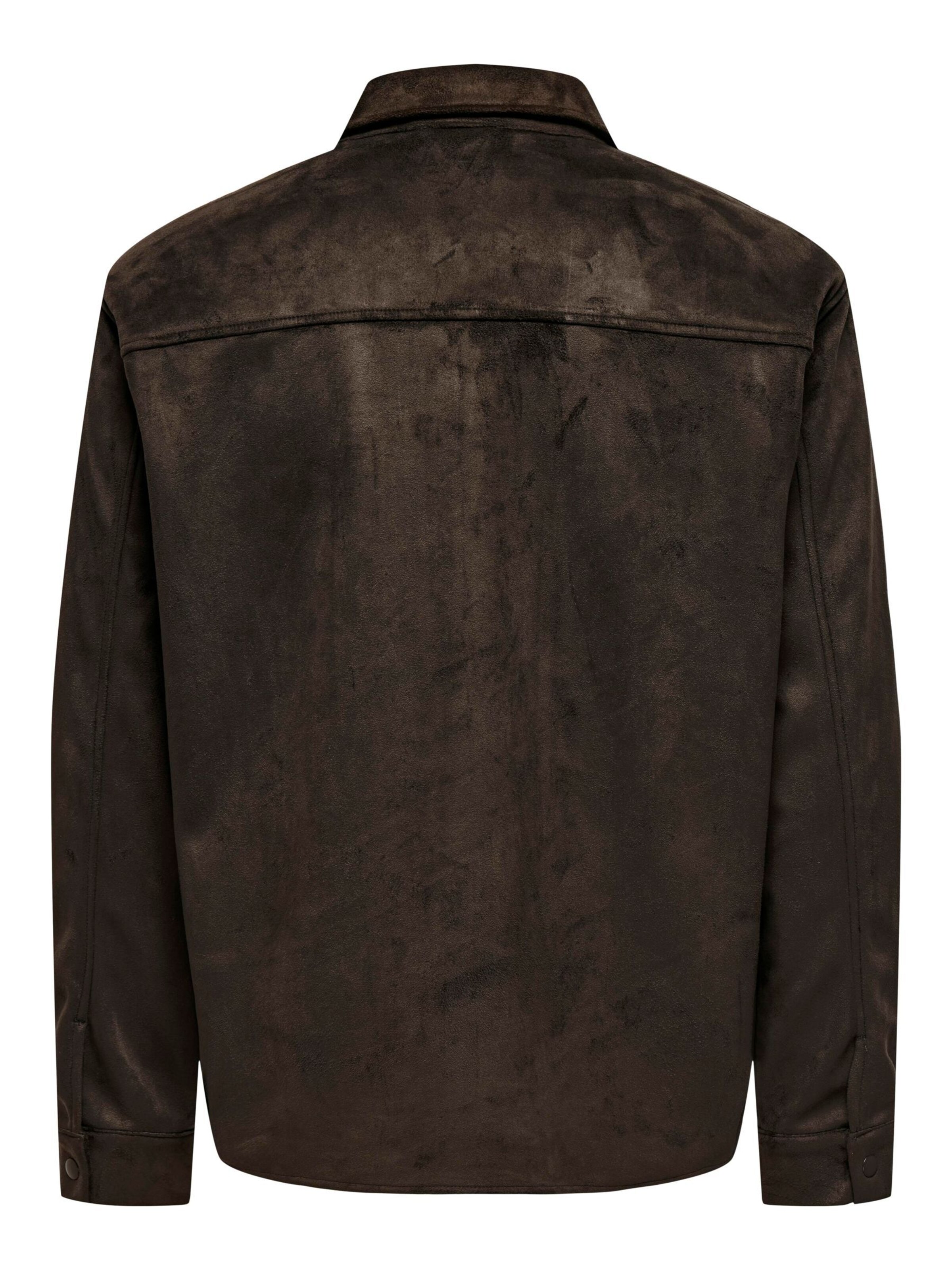 Only & Sons Tussenjas 'RAVI' in Bruin