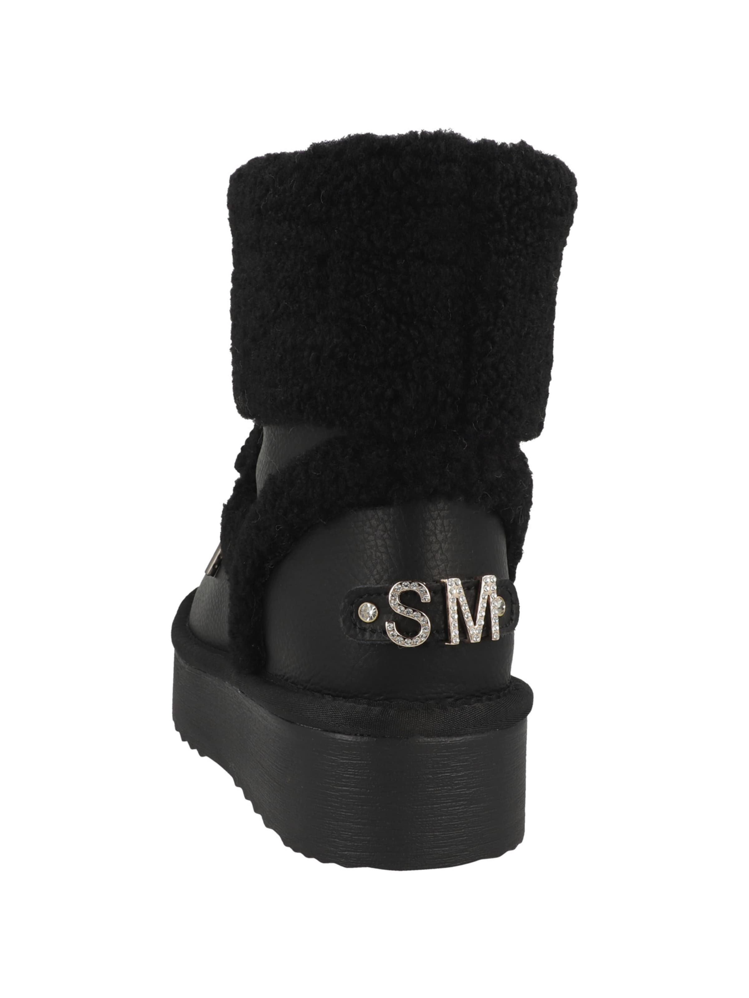 STEVE MADDEN Boots 'Shadow' in Zwart