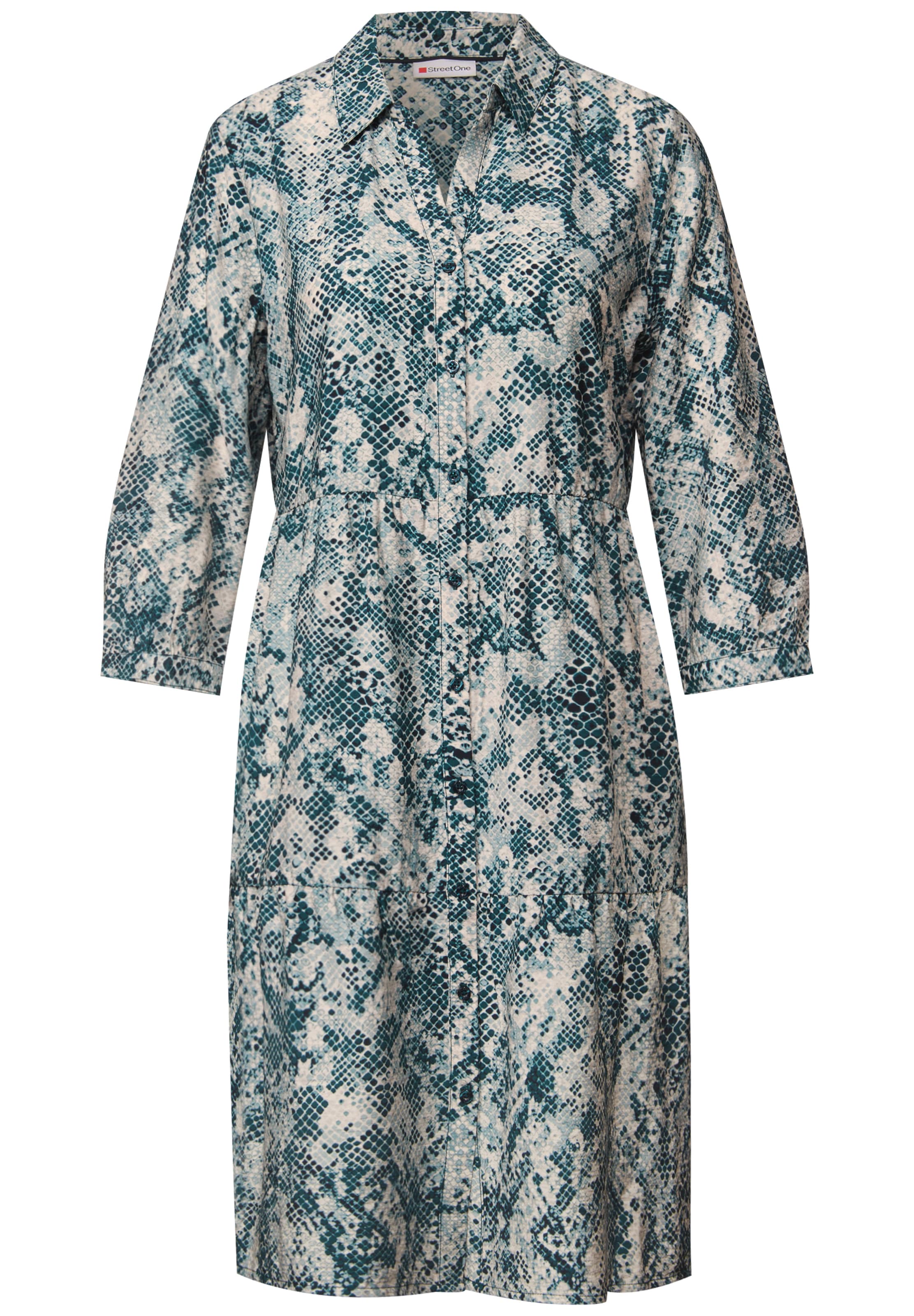 STREET ONE Shirt Dress in Beige: front