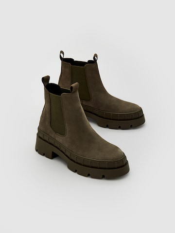 Chelsea Boots 'Rebekah' EDITED en vert