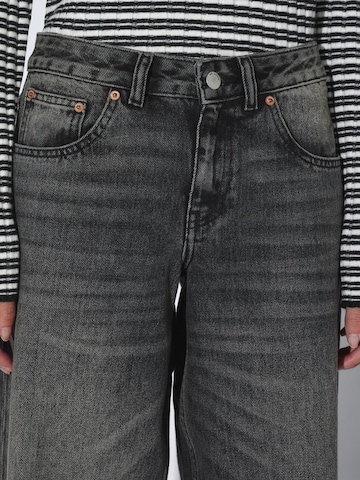 Dr. Denim Regular Jeans 'Rhue Low Wide' in Zwart