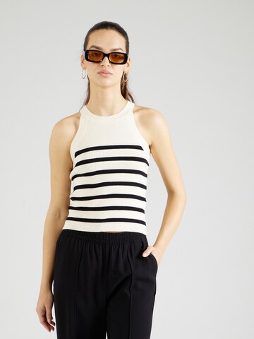 VERO MODA Sticktop 'VMSABA' i beige: forside