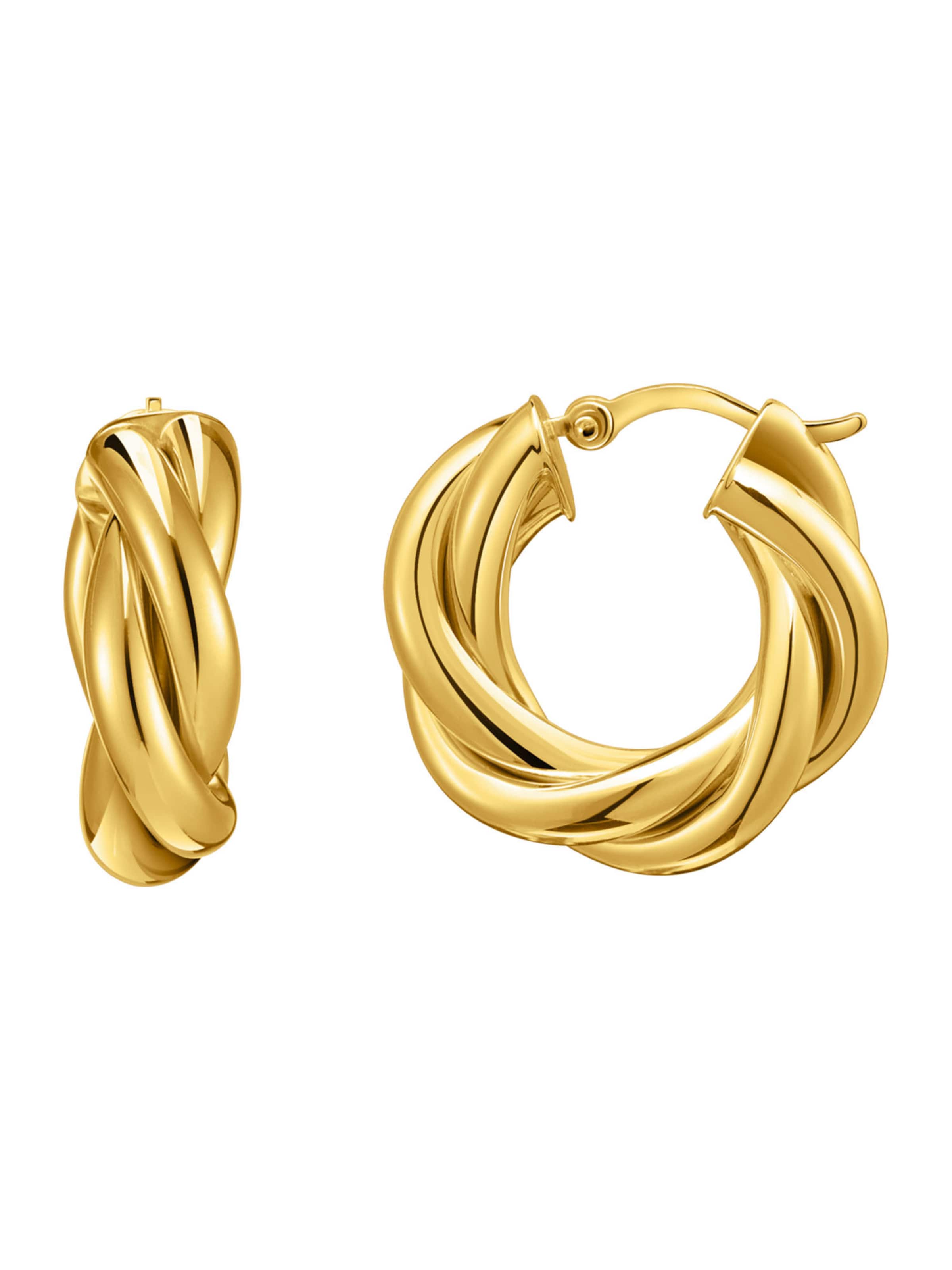 Thomas Sabo Ohrringe in Gold: Vorderseite