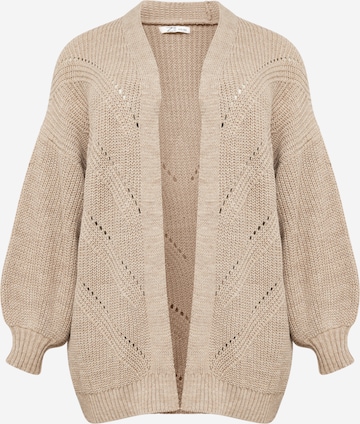 Z-One Strickjacke 'Birte' in Beige: predná strana