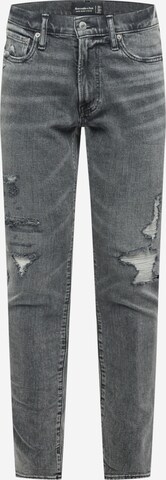 Abercrombie & Fitch Skinny Jeans 'MAX' in Grey: front