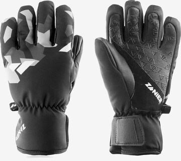 Zanier Full Finger Gloves 'Sillian' in Black: front