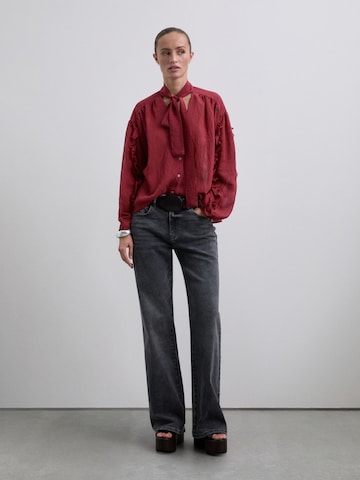 Scalpers Bluzka w kolorze czerwony: przód