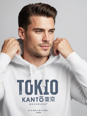 Neverless Sweatshirt 'Tokio' in White