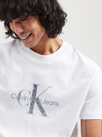 Calvin Klein Jeans Μπλουζάκι σε λευκό