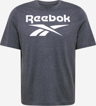 Reebok T-Shirt 'IDENTITY' en anthracite / blanc, Vue avec produit