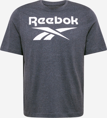 pelēks Reebok Sporta krekls 'IDENTITY': no priekšpuses
