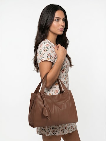 Cabas Cluty en marron