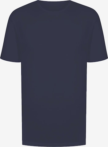 Mey Unterhemd 'Network' in Blau: Vorderseite