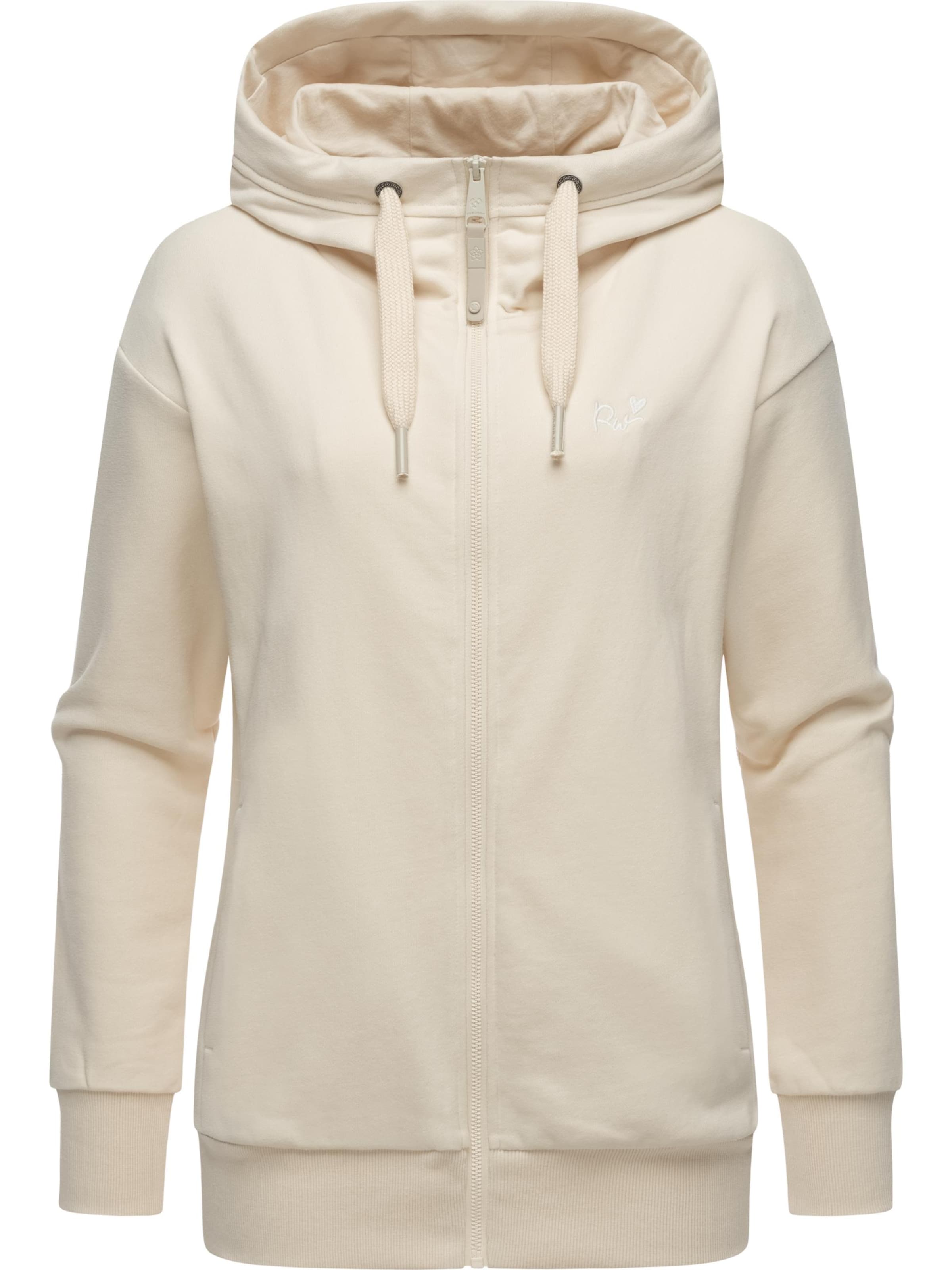 Ragwear Sweat jacket 'Yodis' in Beige: front