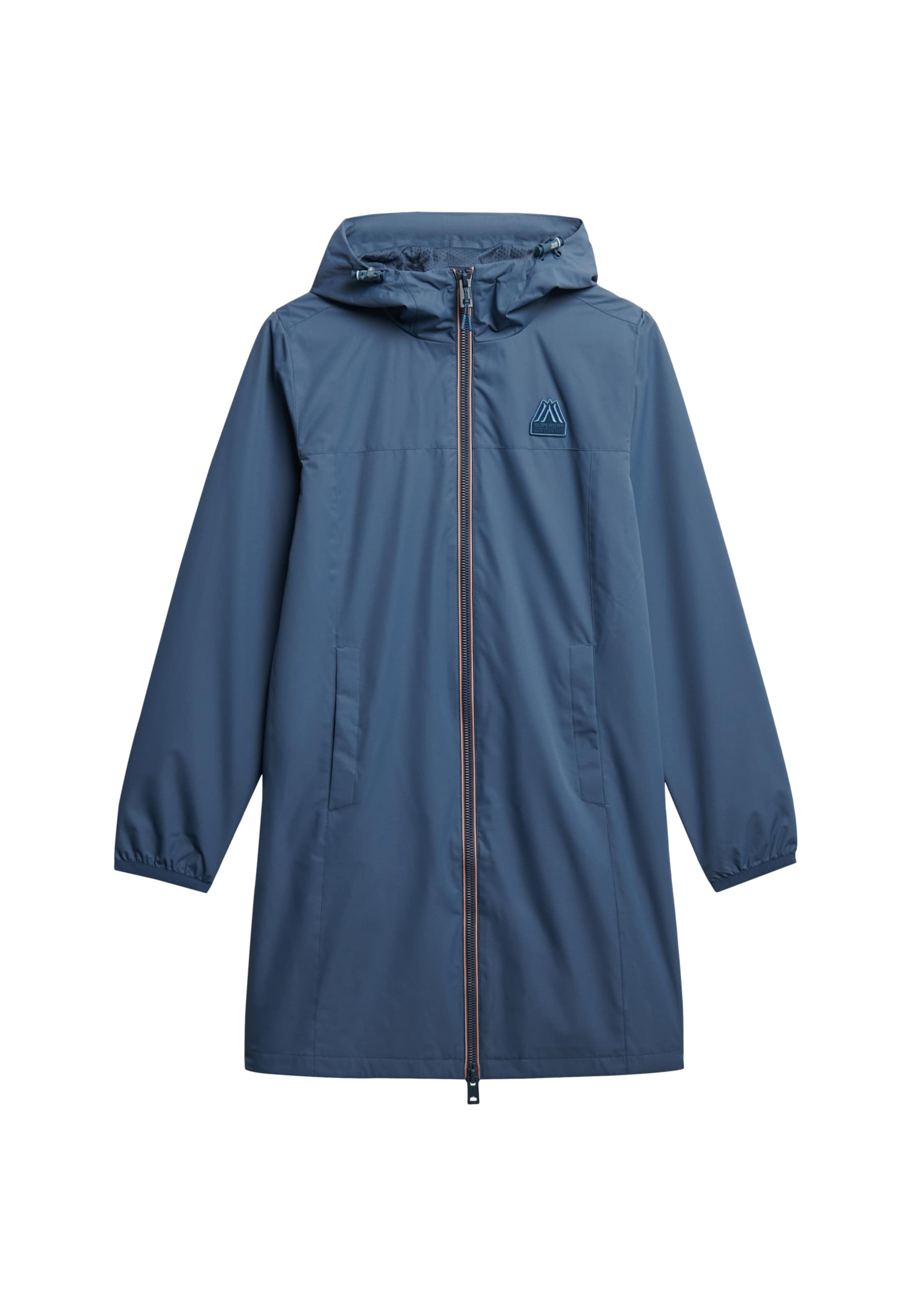 Manteau mi-saison Superdry en bleu : devant