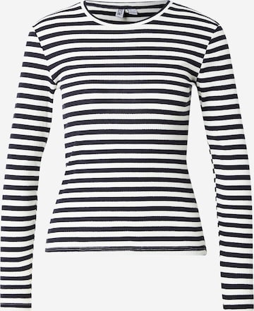 juoda PIECES Marškinėliai 'PCRUKA': priekis