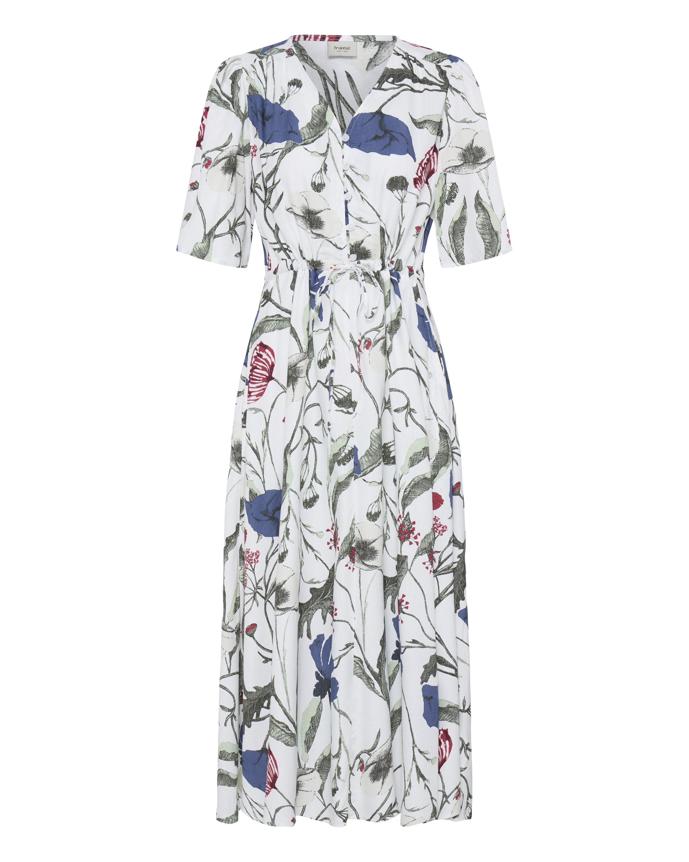 Robe Fransa en bleu : devant