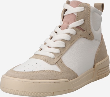 ABOUT YOU Sneakers hoog 'Selena' in Beige: voorkant