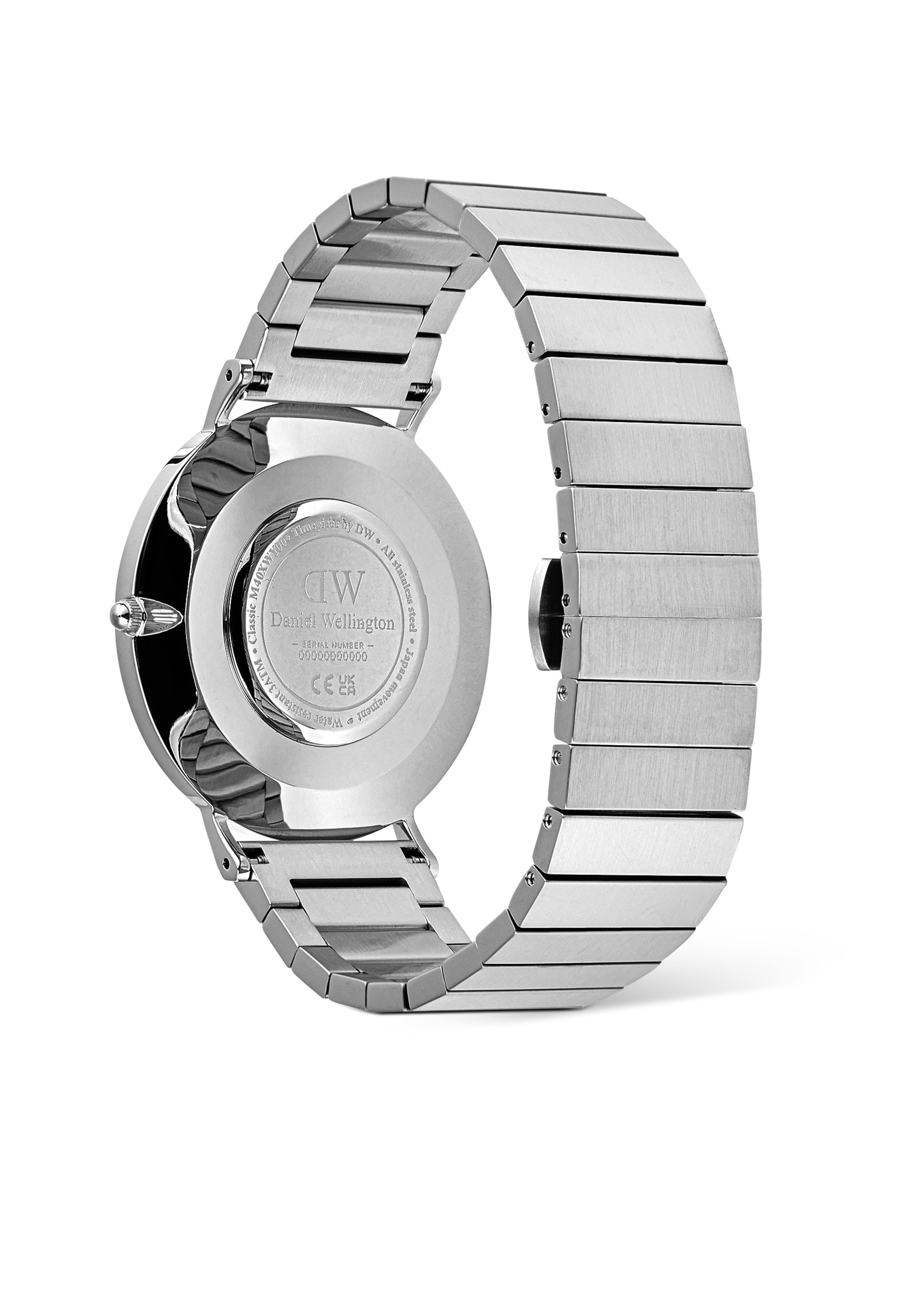 Daniel Wellington Analogt ur ' CLASSIC PIANO ' i sølv