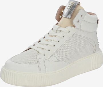 Crickit High-Top Sneakers in White: front