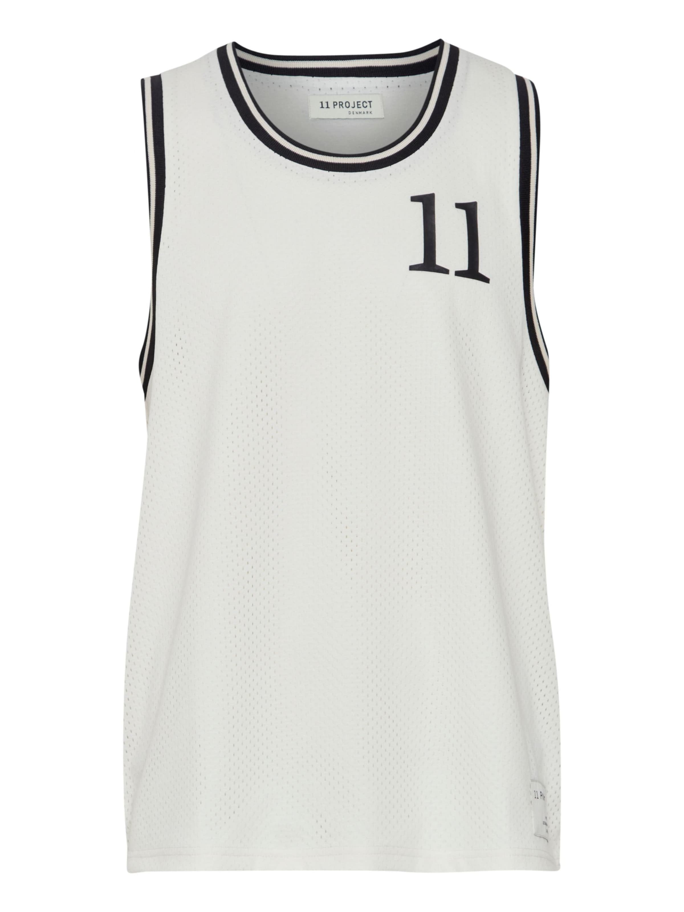 T-Shirt 'Zayden' 11 Project en blanc : devant