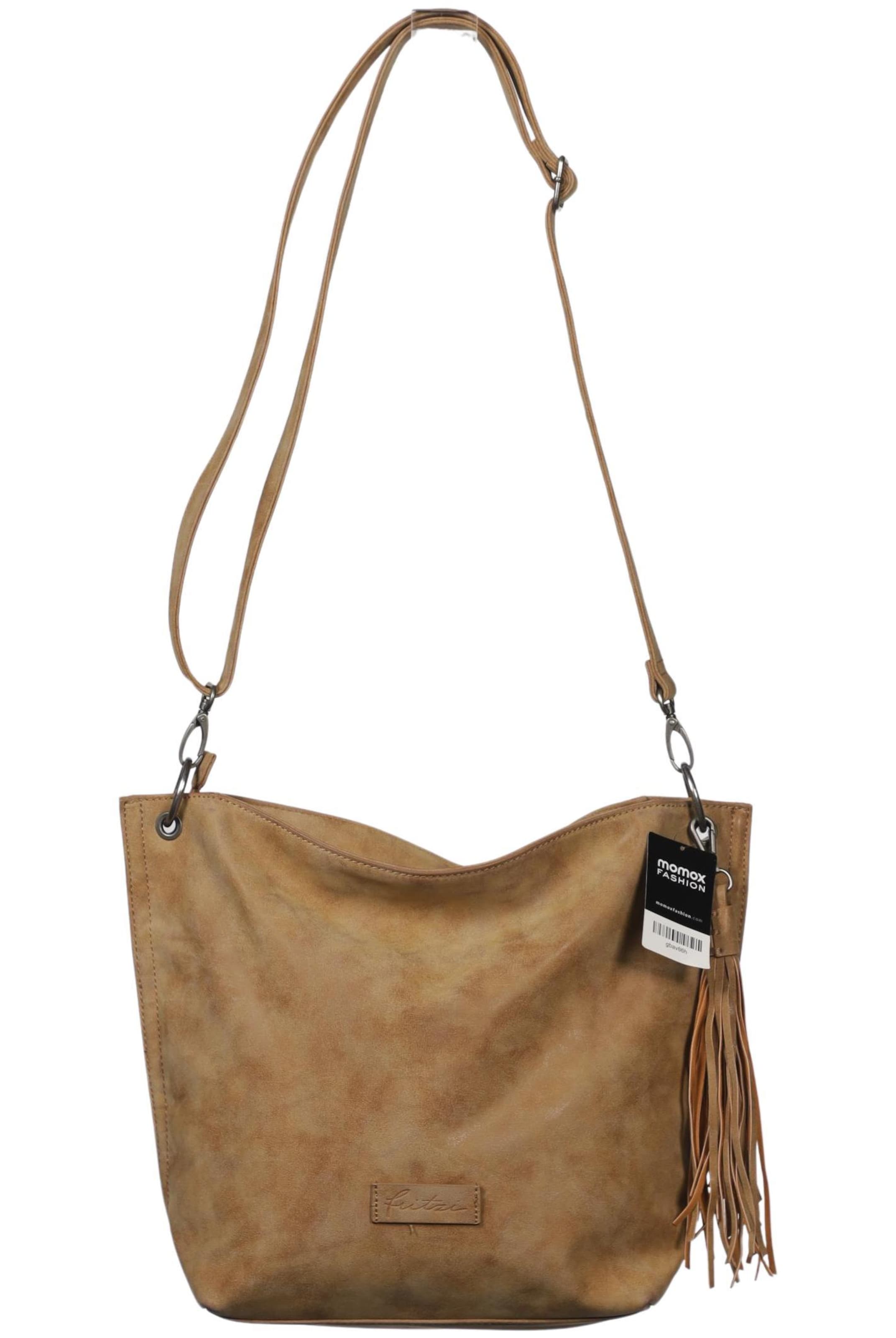 Fritzi aus Preußen Handtasche gross One Size in Beige: Vorderseite