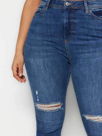 Trendyol Curve Skinny Farmer - kék