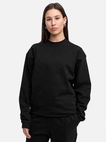 Daily Cotton Sweatshirt 'DCSORIA' in Black: front