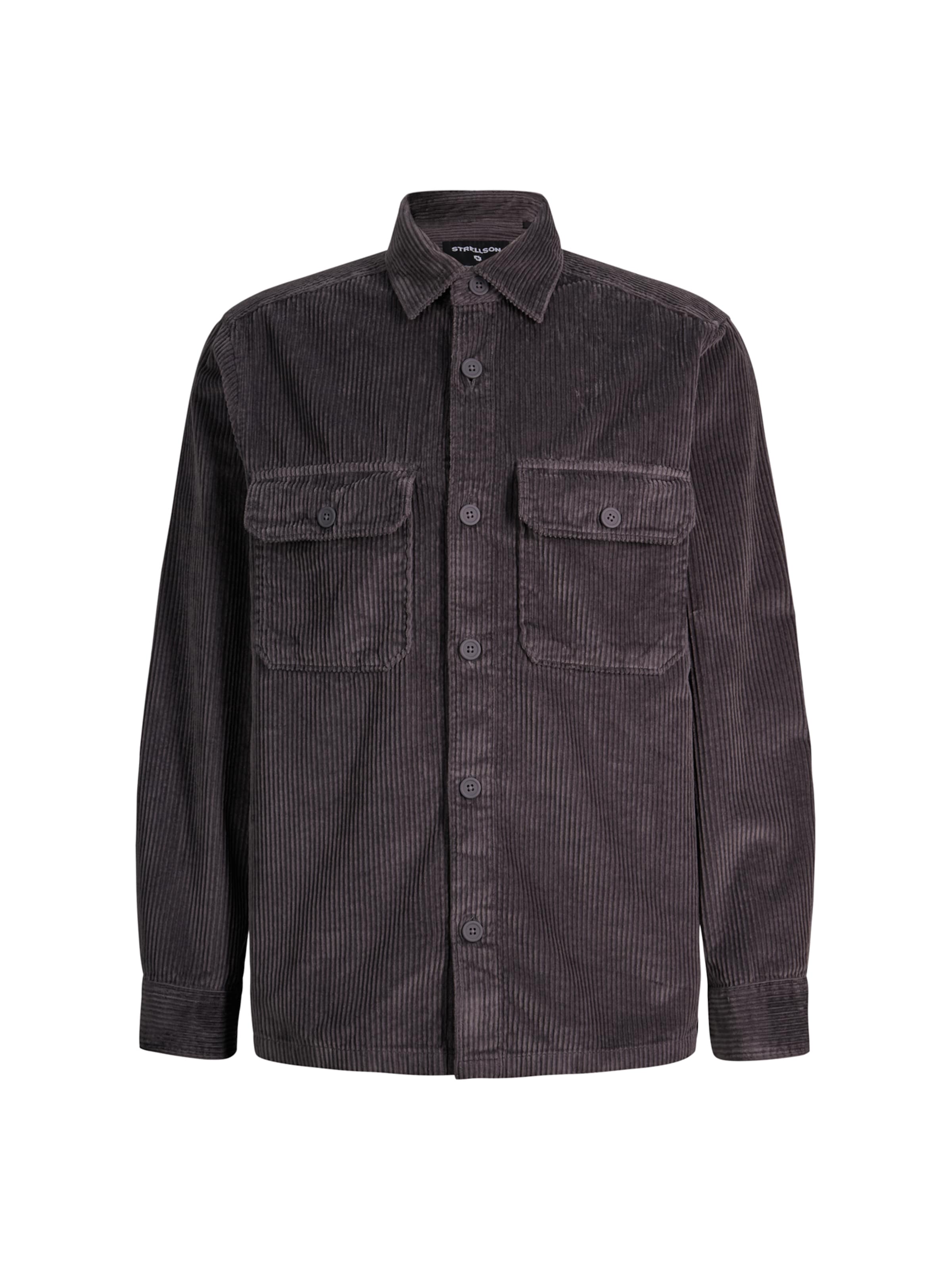 Coupe regular Chemise STRELLSON en gris : devant