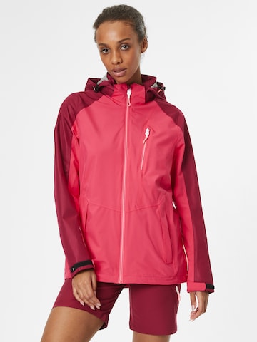 KILLTEC Athletic Jacket in Pink: front