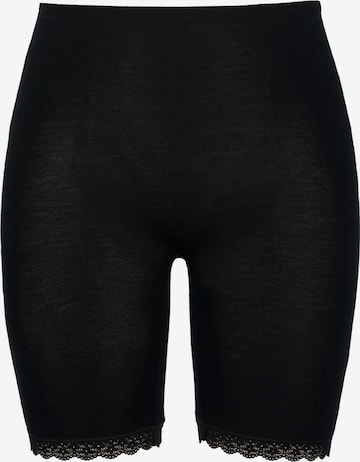 Ulla Popken Shaping Pants in Black: front