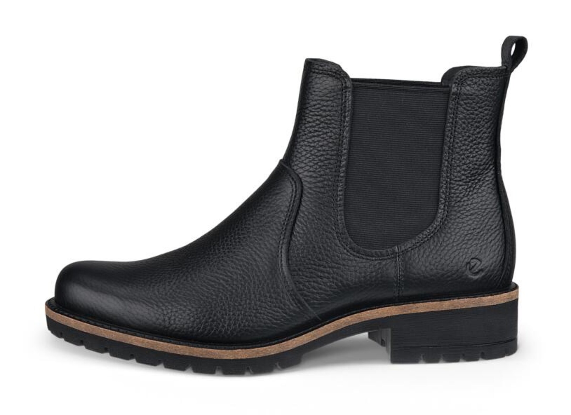 ECCO Chelseaboots 'ELAINA' in Schwarz: Vorderseite
