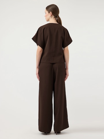 YAS - Blazer 'RANIA' en marrón