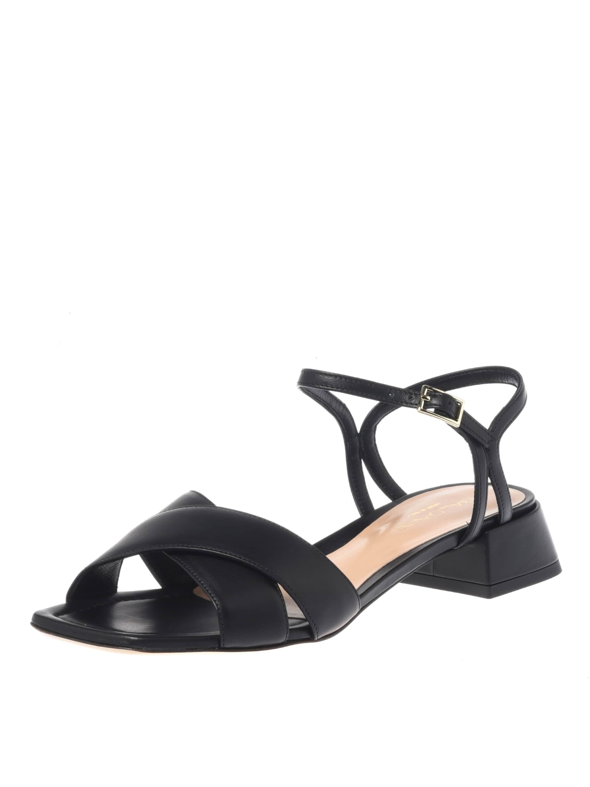 BALDININI Sandaal in Zwart: voorkant