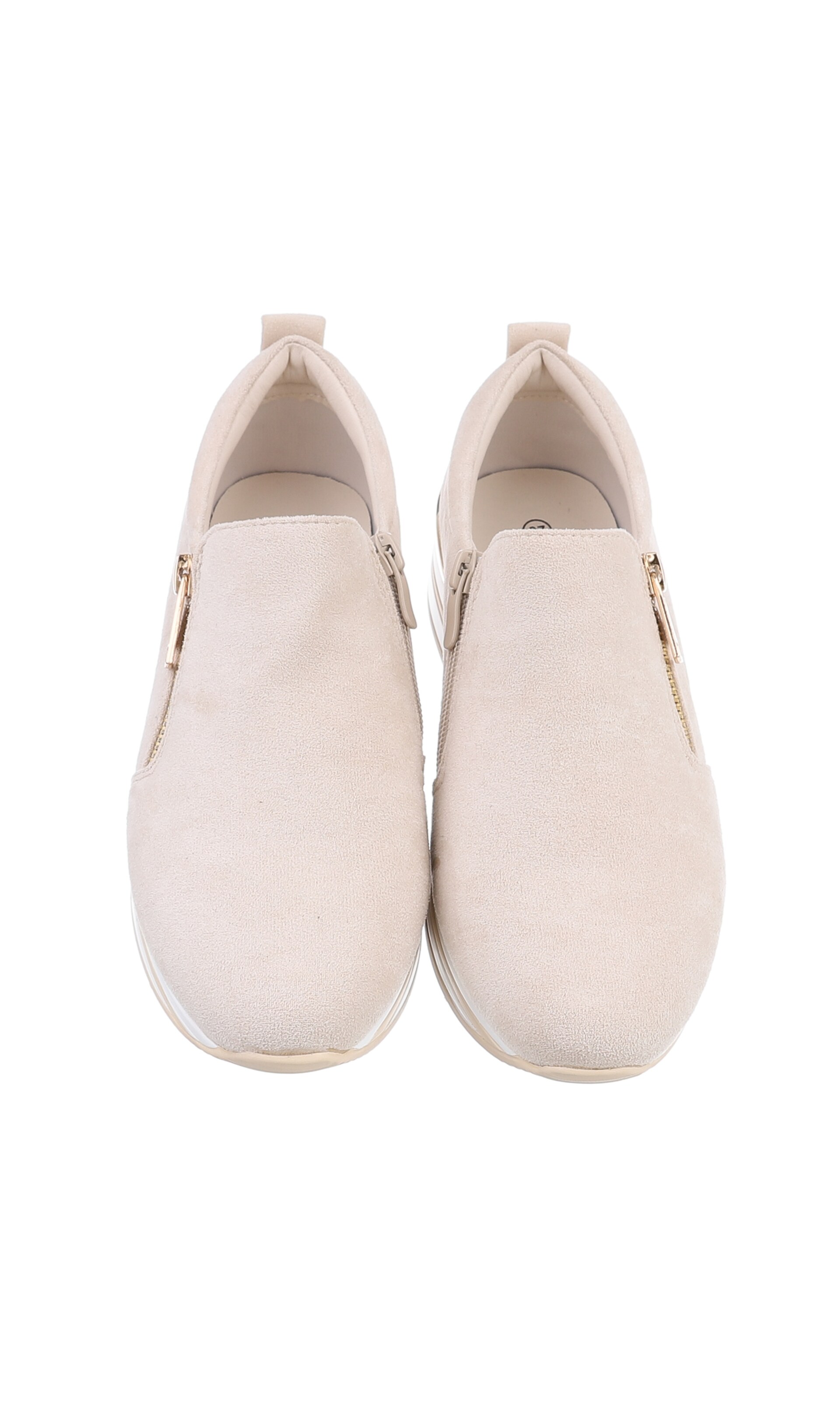 Ital-Design Slip On in Beige